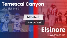 Matchup: Temescal Canyon vs. Elsinore  2018