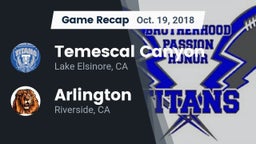 Recap: Temescal Canyon  vs. Arlington  2018