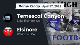 Recap: Temescal Canyon  vs. Elsinore  2021