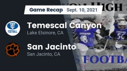 Recap: Temescal Canyon  vs. San Jacinto  2021