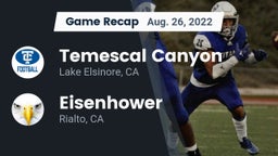 Recap: Temescal Canyon  vs. Eisenhower  2022