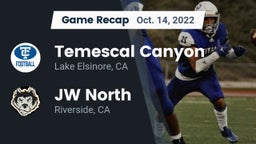 Recap: Temescal Canyon  vs. JW North  2022