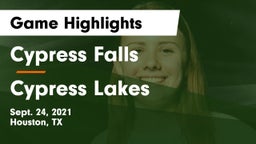 Cypress Falls  vs Cypress Lakes  Game Highlights - Sept. 24, 2021