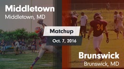Matchup: Middletown High vs. Brunswick  2016