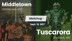 Matchup: Middletown High vs. Tuscarora  2017