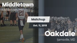 Matchup: Middletown High vs. Oakdale  2019