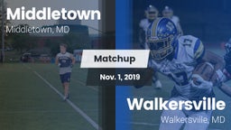 Matchup: Middletown High vs. Walkersville  2019
