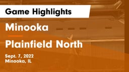 Minooka  vs Plainfield North  Game Highlights - Sept. 7, 2022