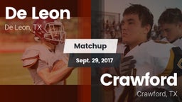 Matchup: De Leon  vs. Crawford  2017