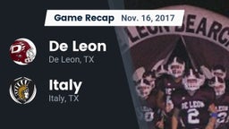 Recap: De Leon  vs. Italy  2017