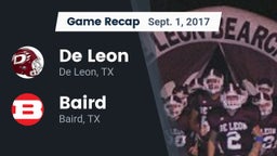 Recap: De Leon  vs. Baird  2017