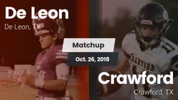 Matchup: De Leon  vs. Crawford  2018