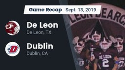 Recap: De Leon  vs. Dublin  2019