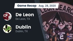 Recap: De Leon  vs. Dublin  2020