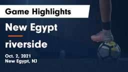 New Egypt  vs riverside Game Highlights - Oct. 2, 2021