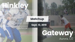 Matchup: Hinkley  vs. Gateway  2019