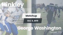 Matchup: Hinkley  vs. George Washington  2019