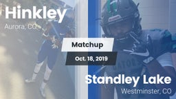 Matchup: Hinkley  vs. Standley Lake  2019