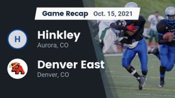 Recap: Hinkley  vs. Denver East  2021