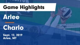 Arlee  vs Charlo Game Highlights - Sept. 12, 2019