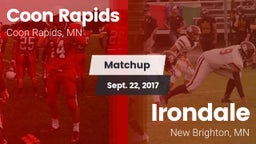 Matchup: Coon Rapids High vs. Irondale  2017