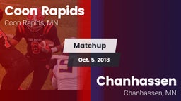 Matchup: Coon Rapids High vs. Chanhassen  2018