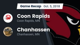 Recap: Coon Rapids  vs. Chanhassen  2018