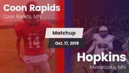Matchup: Coon Rapids High vs. Hopkins  2018
