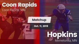Matchup: Coon Rapids High vs. Hopkins  2019