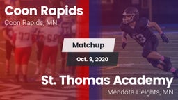 Matchup: Coon Rapids High vs. St. Thomas Academy   2020