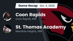 Recap: Coon Rapids  vs. St. Thomas Academy   2020