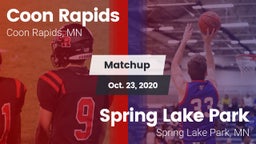 Matchup: Coon Rapids High vs. Spring Lake Park  2020