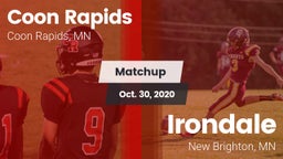 Matchup: Coon Rapids High vs. Irondale  2020