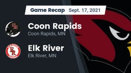 Recap: Coon Rapids  vs. Elk River  2021