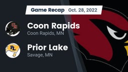 Recap: Coon Rapids  vs. Prior Lake  2022