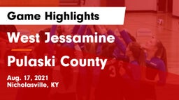 West Jessamine  vs Pulaski County  Game Highlights - Aug. 17, 2021