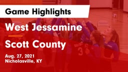 West Jessamine  vs Scott County  Game Highlights - Aug. 27, 2021