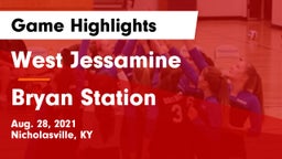 West Jessamine  vs Bryan Station  Game Highlights - Aug. 28, 2021