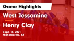 West Jessamine  vs Henry Clay  Game Highlights - Sept. 16, 2021