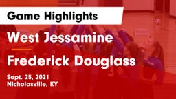 West Jessamine  vs Frederick Douglass Game Highlights - Sept. 25, 2021