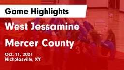 West Jessamine  vs Mercer County  Game Highlights - Oct. 11, 2021