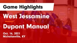 West Jessamine  vs Dupont Manual Game Highlights - Oct. 16, 2021