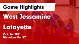 West Jessamine  vs Lafayette  Game Highlights - Oct. 16, 2021
