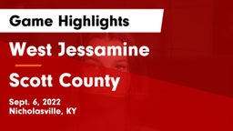 West Jessamine  vs Scott County  Game Highlights - Sept. 6, 2022