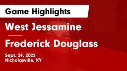 West Jessamine  vs Frederick Douglass Game Highlights - Sept. 24, 2022