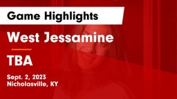 West Jessamine  vs TBA Game Highlights - Sept. 2, 2023