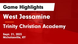West Jessamine  vs Trinity Christian Academy Game Highlights - Sept. 21, 2023