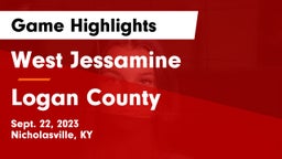 West Jessamine  vs Logan County  Game Highlights - Sept. 22, 2023