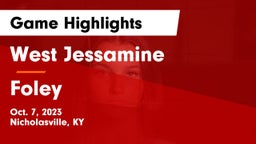West Jessamine  vs Foley  Game Highlights - Oct. 7, 2023