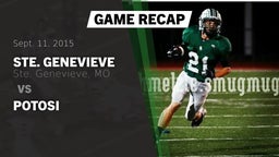 Recap: Ste. Genevieve  vs. Potosi  2015